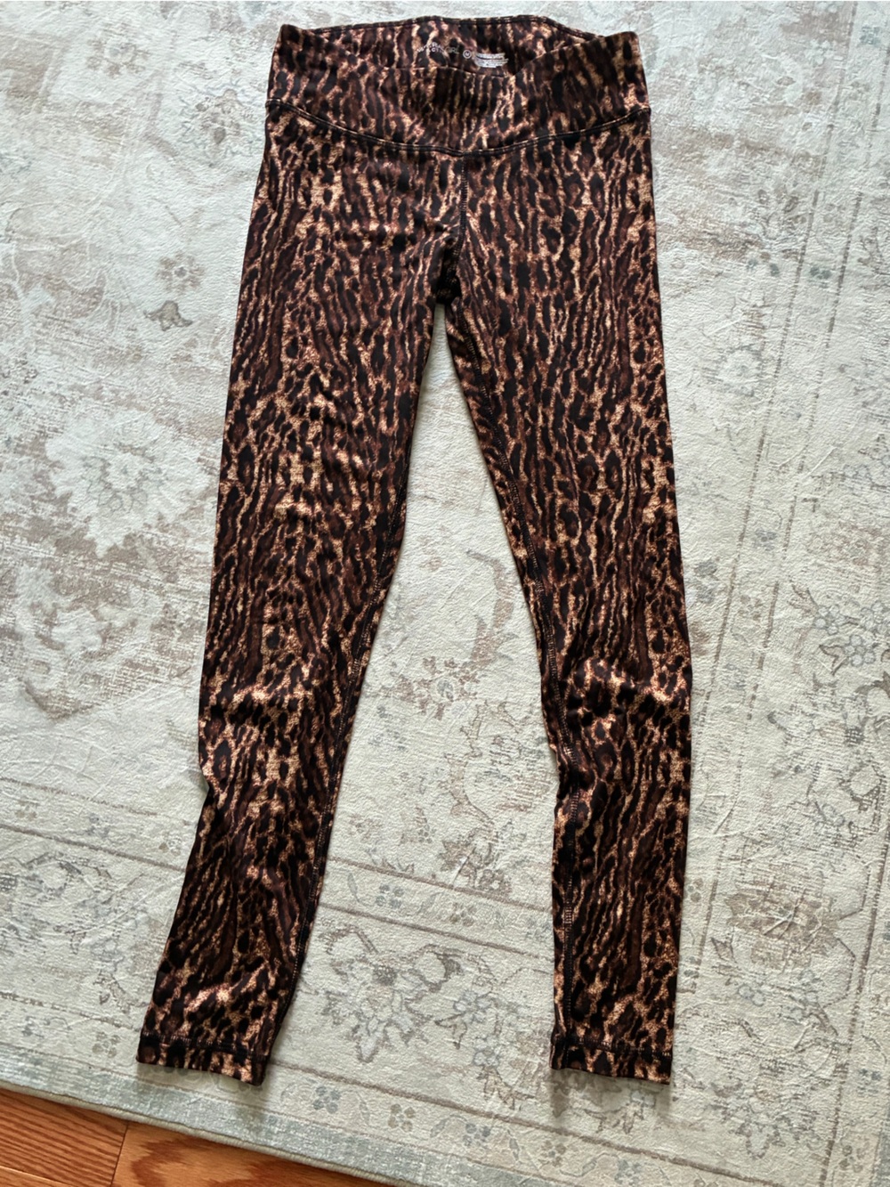 Material Girl Brown & Black Animal Print Leggings